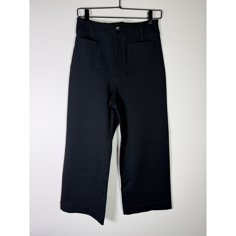 Maeve Midnight Wide Leg Trousers